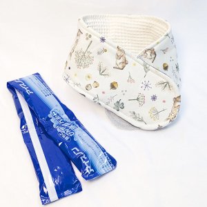 画像11: [かわいい柄]ひんやり長持ち 保冷剤 ネッククーラーカバー 子供用｜女性用｜男性用