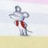 画像7: ★在庫限り サイズオーダー不可★ねずみくん ボーダー ブルー系/ピンク系【お弁当袋】材料セット 作り方マニュアル付き 入園入学 中厚手生地