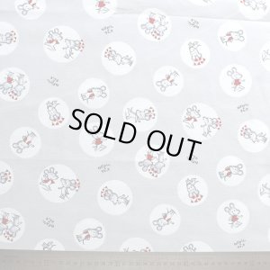 画像7: ねずみくん 水玉グレー【レッスンバッグ】 材料セット 作り方マニュアル付き 入園入学 手芸キット