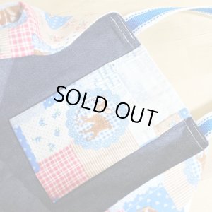 画像3: [15％OFF]★在庫限り サイズ変更不可★森のどうぶつ パッチ【レッスンバッグ】手作りキット 作り方マニュアル付き 入園入学 手芸キット 中厚手生地＋中厚手生地 [u]