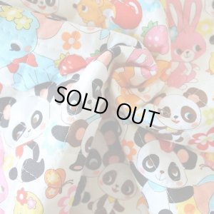 画像3: [15％OFF]★在庫限り サイズ変更不可★なかよしパンダちゃん◎底布付【シューズバッグ】手作りキット 作り方マニュアル付き 入園入学 手芸キット[n][s]