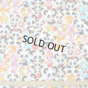 画像4: [15％OFF]★在庫限り サイズ変更不可★なかよしパンダちゃん◎底布付【シューズバッグ】手作りキット 作り方マニュアル付き 入園入学 手芸キット[n][s]