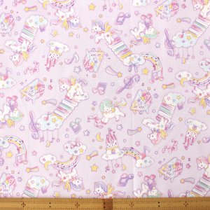 画像7: ペガサス ミュージック ラベンダー【シューズバッグ】 手作りキット 作り方マニュアル付き 入園入学 手芸キット