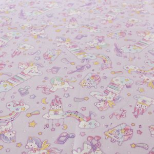 画像8: ペガサス ミュージック ラベンダー【シューズバッグ】 手作りキット 作り方マニュアル付き 入園入学 手芸キット