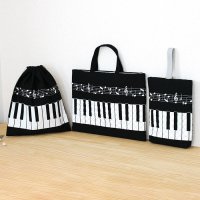 ピアノと音符【入園・入学 3点セット】 手作りキット 作り方マニュアル付き 入園入学 手芸キット[n]