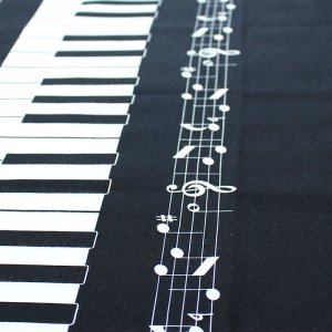 画像8: ピアノと音符【レッスンバッグ】 手作りキット 作り方マニュアル付き 入園入学 手芸キット[n]