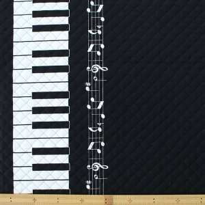 画像3: ピアノと音符【レッスンバッグ】 手作りキット 作り方マニュアル付き 入園入学 手芸キット[n]