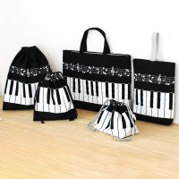 ピアノと音符【入園・入学 5点セット】 手作りキット 作り方マニュアル付き 入園入学 手芸キット[n]