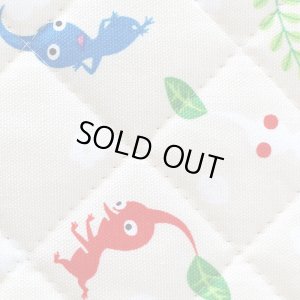 画像2: [夏休み 宿題]ピクミン ベージュ◎底布付【レッスンバッグ】 材料セット 作り方マニュアル付き 入園入学 手芸キット