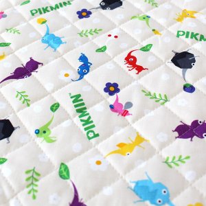 画像4: ピクミン ベージュ◎底布付【シューズバッグ】 材料セット 作り方マニュアル付き 入園入学 手芸キット