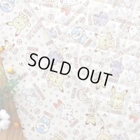 ポケピース お星さま◎底布3枚付【入園・入学 5点セット】 材料セット 作り方マニュアル付き 入園入学 手芸キット[s]