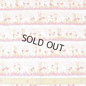 画像4: [15％OFF]★在庫限り サイズ変更不可★ウサギとレース【レッスンバッグ】 手作りキット 作り方マニュアル付き 入園入学 手芸キット[n]