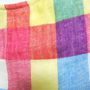 画像6: ビッグチェック 2色【丸型スタイ】ベビー 手作りキット 作り方マニュアル付き ダブルガーゼ 国産