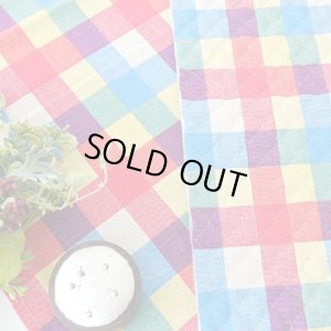 画像4: ●アウトレット サイズ変更不可●ビッグチェック レッド【体操服袋/ナップサック】手作りキット 作り方マニュアル付き 入園入学 2023年度春 中厚手生地