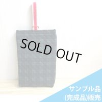 ★サンプル品(完成品)販売★ブラックウォッチ ダーク(タータンチェック)手作りキット 作り方マニュアル付き 入園入学 手芸キット 【シューズバッグ】