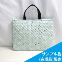 ★サンプル品(完成品)販売★ねこちゃんの毎日【レッスンバッグ】 完成品販売 キルティング