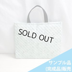 画像1: ★サンプル品(完成品)販売★ねこちゃんの毎日【レッスンバッグ】 完成品販売 キルティング