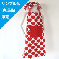 ★サンプル品(完成品)販売★選べる色柄 キッズエプロン　女の子向け【キッズエプロン】