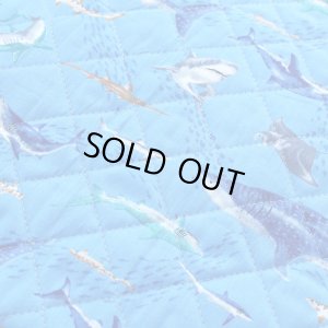 画像4: サメとマンタの海【シューズバッグ】 手作りキット 作り方マニュアル付き 入園入学 手芸キット