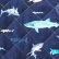 画像2: サメのいる海【シューズバッグ】 手作りキット 作り方マニュアル付き 入園入学 手芸キット (2)