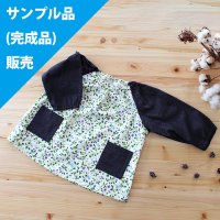 ★サンプル品(完成品)販売★小さな青いベリー【スモック】Mサイズ 完成品販売