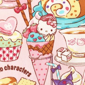 画像2: サンリオ・スイーツ【体操服袋/ナップサック】 中厚手生地 材料セット 作り方マニュアル付き 入園入学 手芸キット[n]
