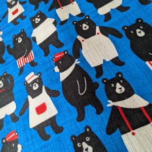 画像4: おしごとクマさん【コップ袋】中厚手生地 手作りキット 作り方マニュアル付き 入園入学 手芸キット[n]