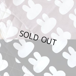 画像5: 《家庭科教材対応》シルエットうさぎ 2色【ランチョンマット】手作りキット 作り方マニュアル付き 小学校 家庭科 キット[u]