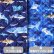 画像5: 深海のサメがいっぱい【シューズバッグ】手作りキット 作り方マニュアル付き 入園入学 手芸キット[n]