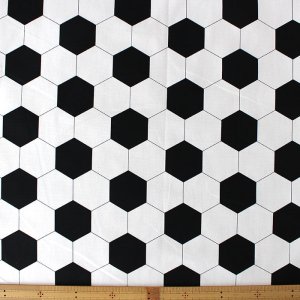 画像7: シンプルサッカーボール◎底布付【シューズバッグ】 手作りキット 作り方マニュアル付き 入園入学 手芸キット[s]