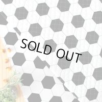 シンプルサッカーボール【キッズエプロン&三角巾】Mサイズ 手作りキット 作り方マニュアル付き 入園入学 手芸キット