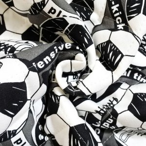 画像5: ★サンプル品(完成品)販売★サッカーボール&スパイク【お弁当袋】