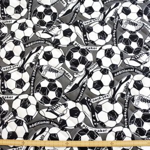 画像6: ★サンプル品(完成品)販売★サッカーボール&スパイク【お弁当袋】