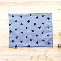 スターライト 3色【ランチョンマット】手作りキット 作り方マニュアル付き 入園入学 2026年度春 中厚手生地[u]