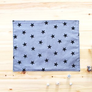 画像1: スターライト 3色【ランチョンマット】手作りキット 作り方マニュアル付き 入園入学 2026年度春 中厚手生地[u]