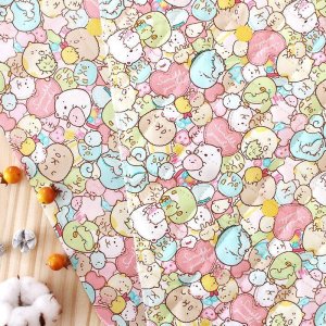 画像11: すみっコぐらし ぎっしりピンク【入園・入学 5点セット】 材料セット 作り方マニュアル付き 入園入学 手芸キット