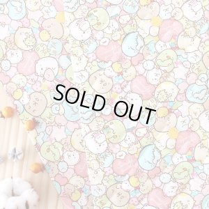 画像5: すみっコぐらし ぎっしりピンク【コップ袋】中厚手生地 材料セット 作り方マニュアル付き 入園入学 2026年度春