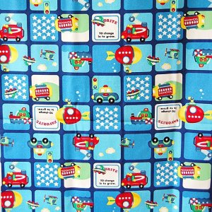 画像4: [][15％OFF]★在庫限り サイズ変更不可★空と海ののりもの【移動ポケット】手作りキット 作り方マニュアル付き 入園入学 2024年度