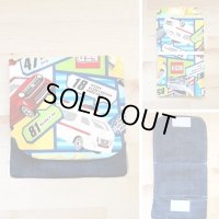 [][15％OFF]★在庫限り 再入荷無し★トミカ ブルー【移動ポケット】材料セット 作り方マニュアル付き