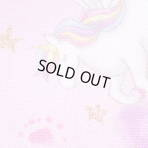 画像6: 虹とユニコーン ピンク【ランチバッグ】 手作りキット 作り方マニュアル付き 入園入学 手芸キット