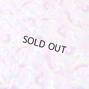 画像5: 虹とユニコーン ピンク【ランチバッグ】 手作りキット 作り方マニュアル付き 入園入学 手芸キット