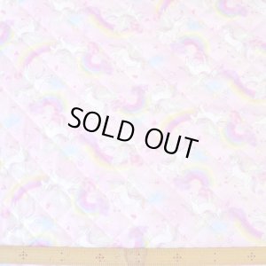 画像3: 虹とユニコーン ピンク【ランチバッグ】 手作りキット 作り方マニュアル付き 入園入学 手芸キット