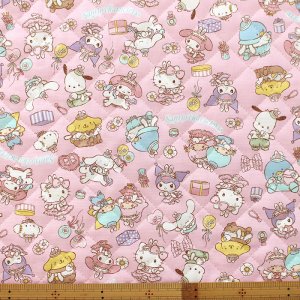 画像3: うさ耳サンリオキャラズ【レッスンバッグ】 材料セット 作り方マニュアル付き 入園入学 手芸キット