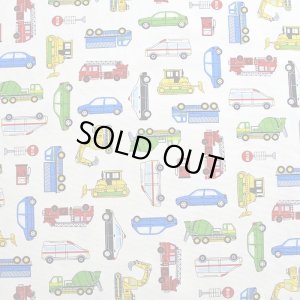 画像4: ●アウトレット サイズ変更不可●ワーキングカー ベージュ◎底布付【体操服袋/ナップサック】手作りキット 入園入学 手芸キット 中厚手生地[s]