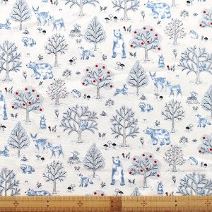 画像3: 野生動物のもり【ランチョンマット】中厚手生地 手作りキット 作り方マニュアル付き 入園入学 手芸キット[u]