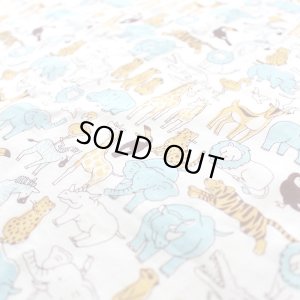 画像4: 楽しい動物園【国産おくるみと丸型スタイセット】ベビー 手作りキット 作り方マニュアル付き ダブルガーゼ フード付き