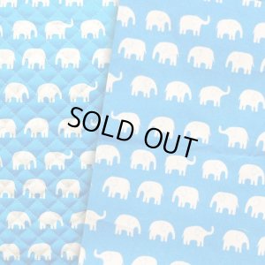 画像3: ぞうさん ブルー 【ランチバッグ】手作りキット 作り方マニュアル付き 入園入学 手芸キット[n]