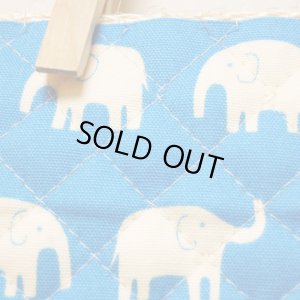 画像2: ぞうさん ブルー【ピアニカバッグ】手作りキット 作り方マニュアル付き 入園入学 手芸キット キルティング【P】[n]