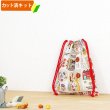 画像1: アンパンマン ガールズ【給食袋】中厚手生地 材料セット 作り方マニュアル付き 入園入学 2025年度春 (1)