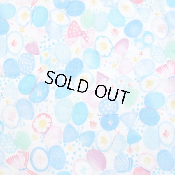 画像9: リボン&ちょうちょ レッド/ブルー【くるくるスタイ】ベビー 手作りキット 作り方マニュアル付き ダブルガーゼ 国産 (9)